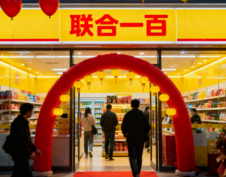 联合一百一站式建店扶持 零经验也能轻松开旺铺(图1)
